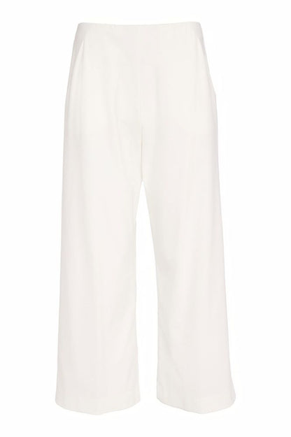 NAYA Soft Wide Leg Trouser Cream