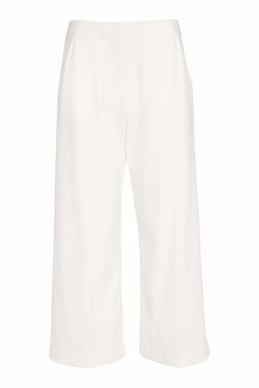 NAYA Soft Wide Leg Trouser Cream