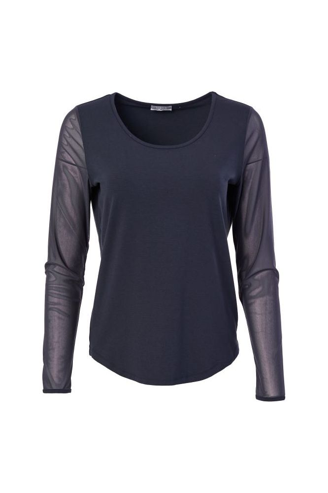 AW24 NAYA Mesh Sleeve Top