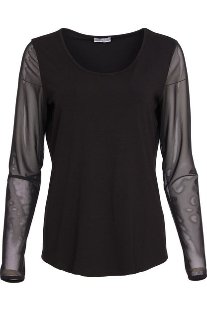 AW24 NAYA Mesh Sleeve Top