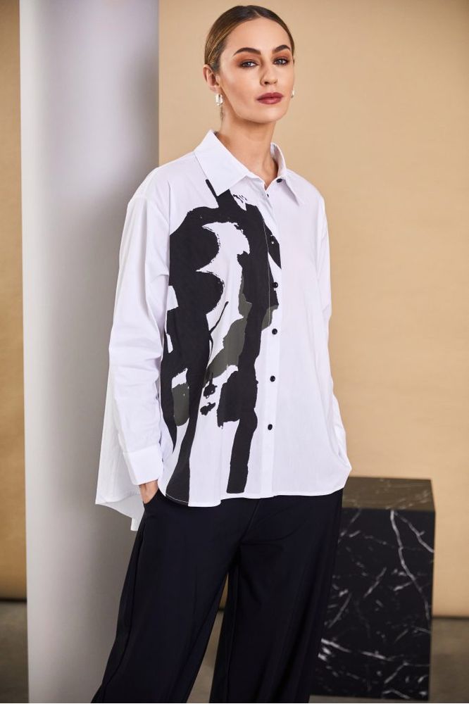 AW24 NAYA Placement Print Shirt