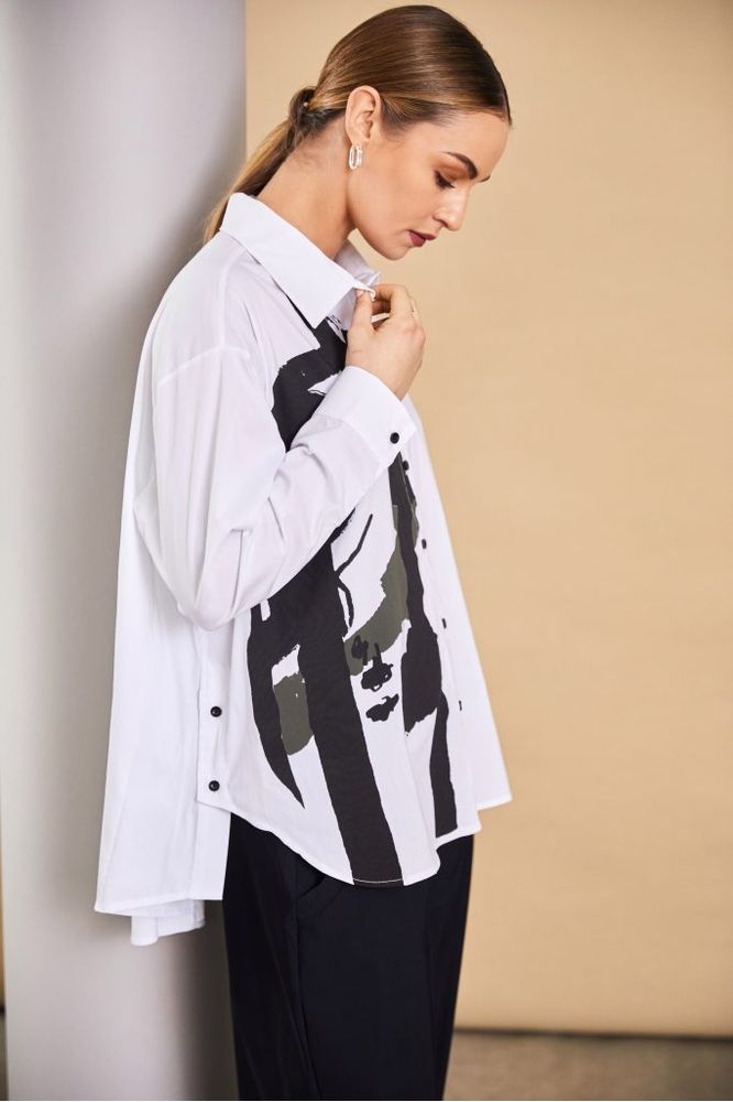 AW24 NAYA Placement Print Shirt