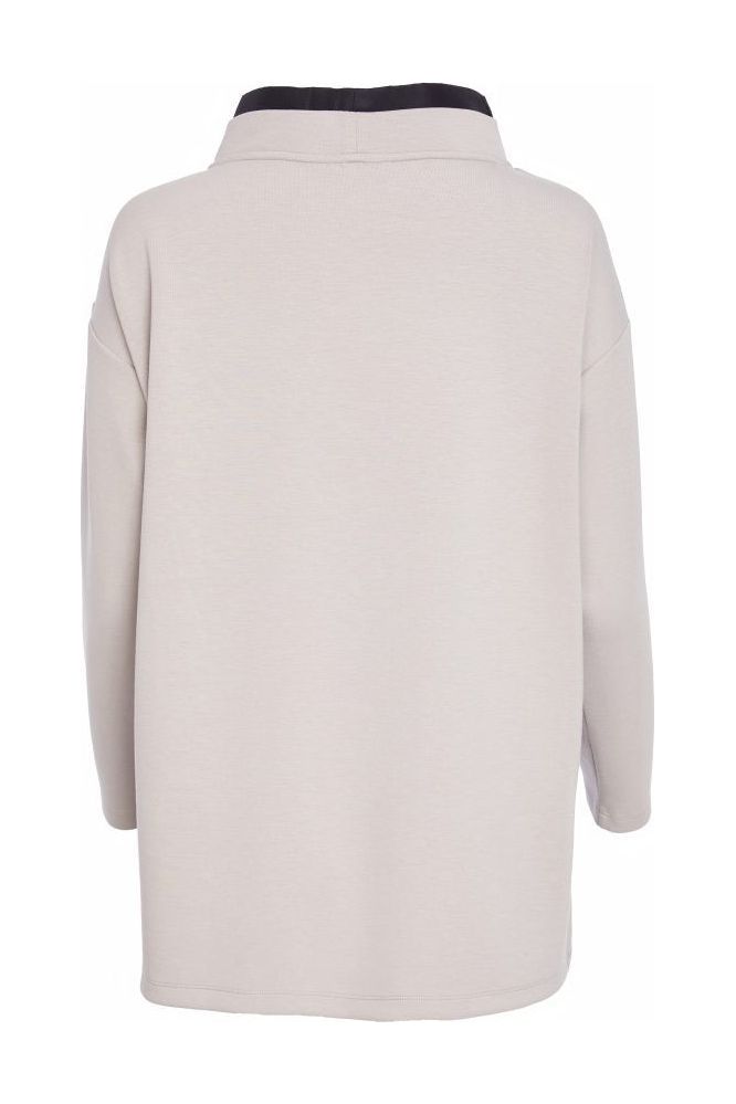 NAYA Soft Sweatshirt Pocket Taupe/Black