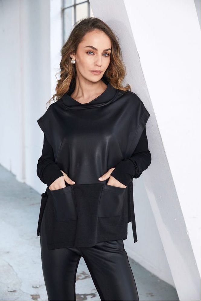 NAYA Leatherette Top