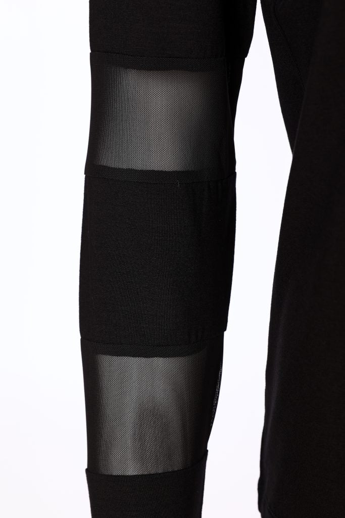 Naya Top Mesh Sleeve Black