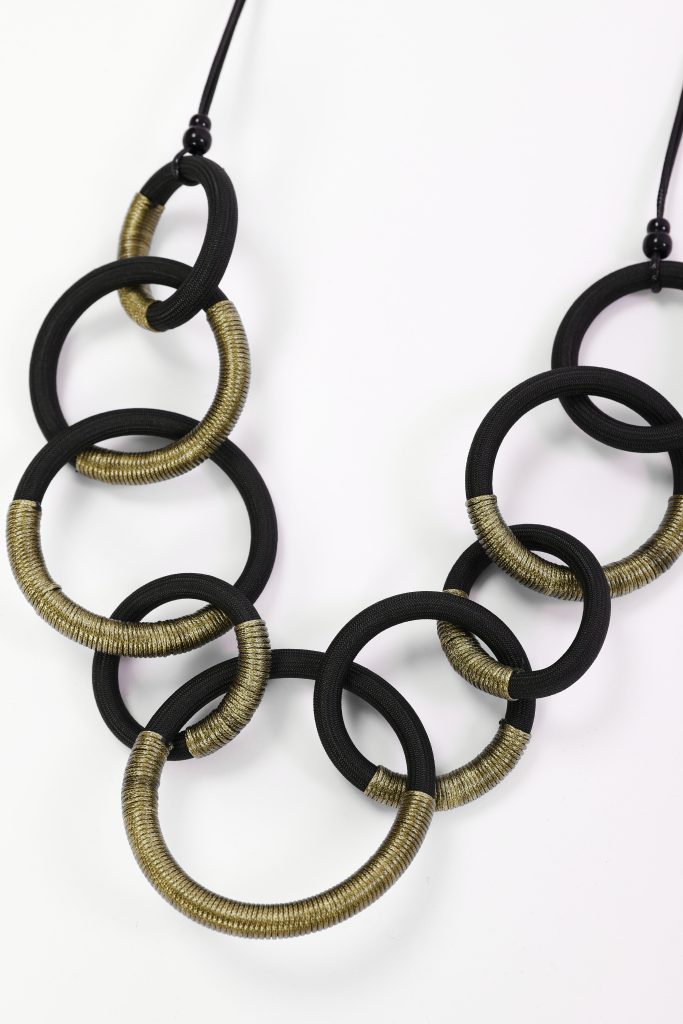 Naya Multi Loop Necklace Avacado