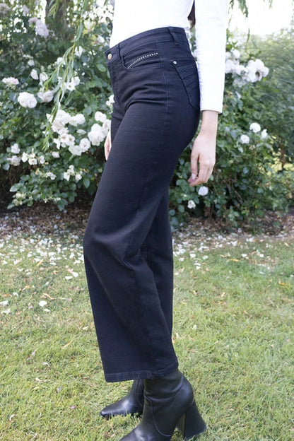 No2Moro Napoli Wide Jean Black