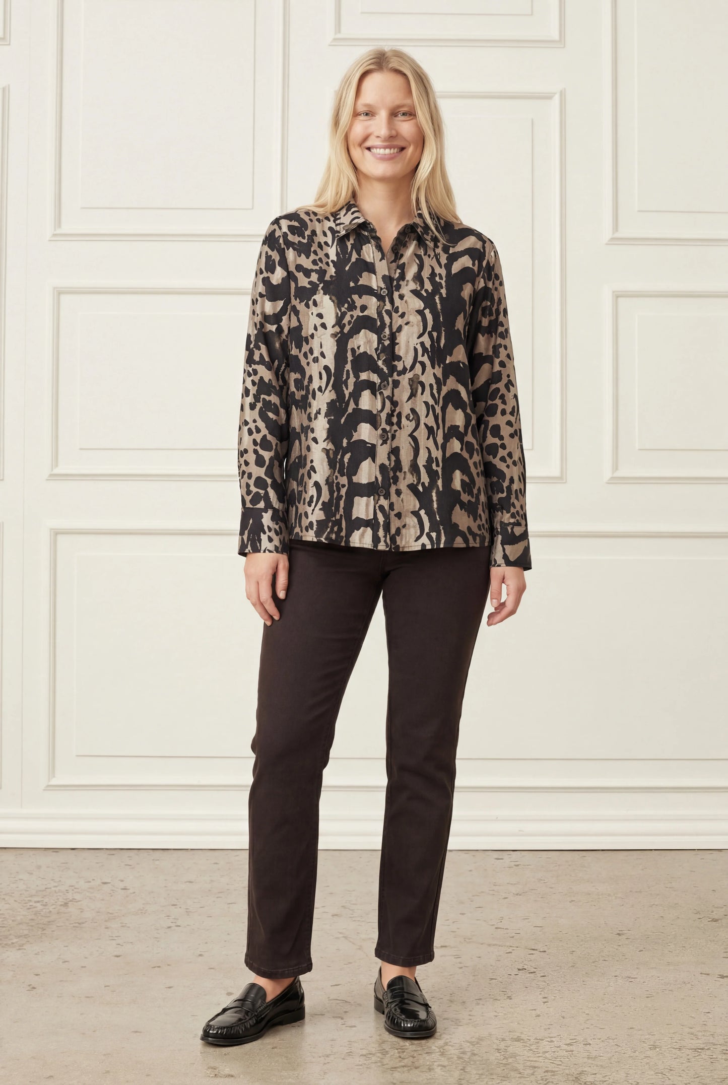 I Say Nini Shirt Earth & Black