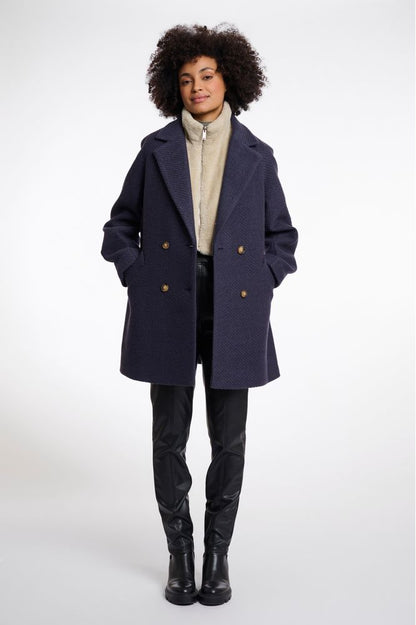 Rino & Pelle Birch Nura Faux Fur Bib