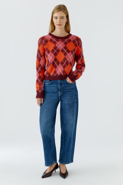 Oui Pullover Red Red 99849