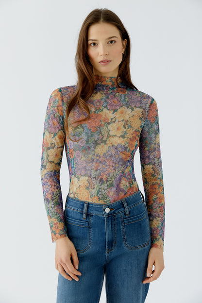 Oui Top Lilac Yellow 99052