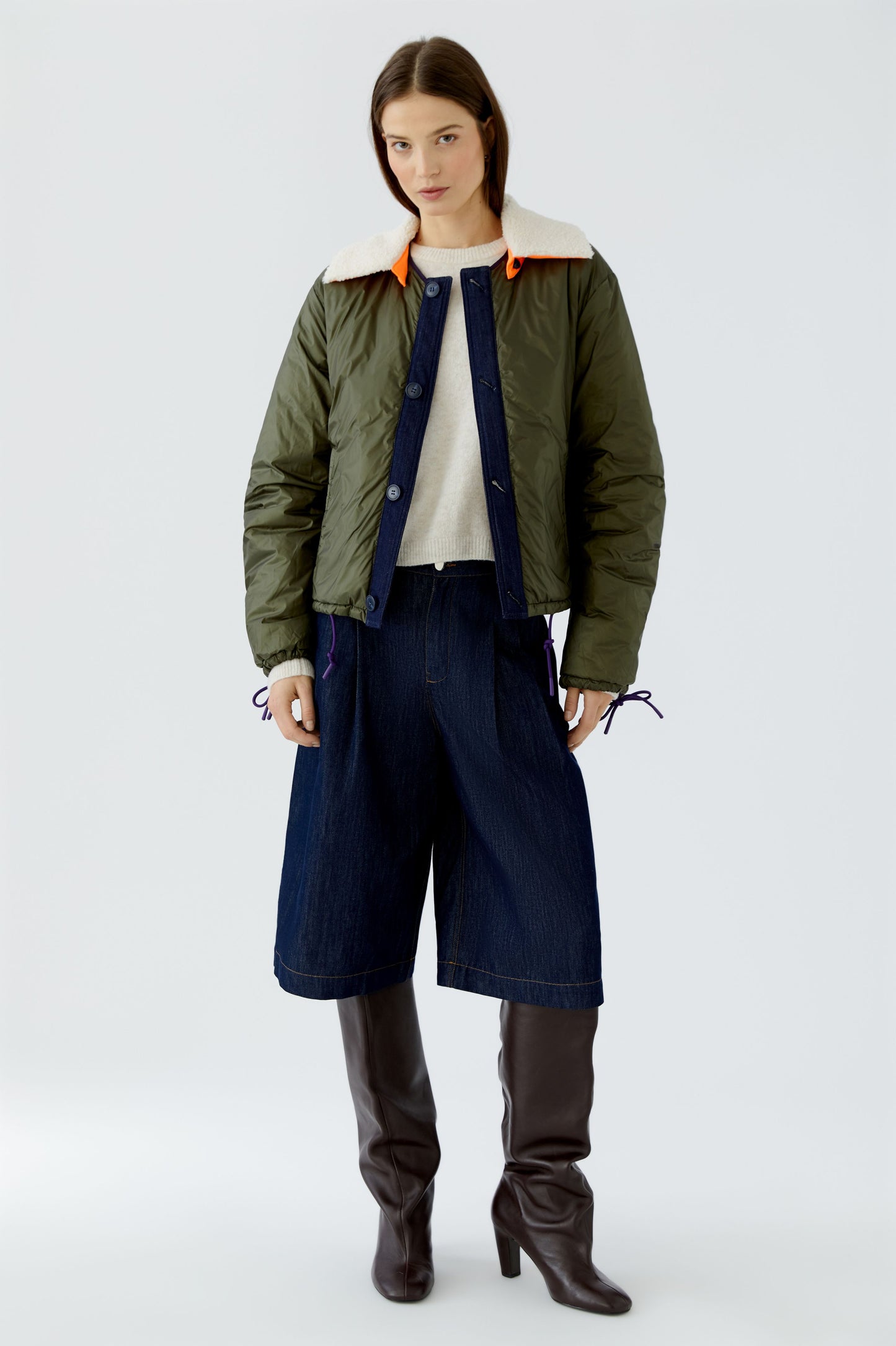Oui Outdoor Jacket Violet Blue 99073