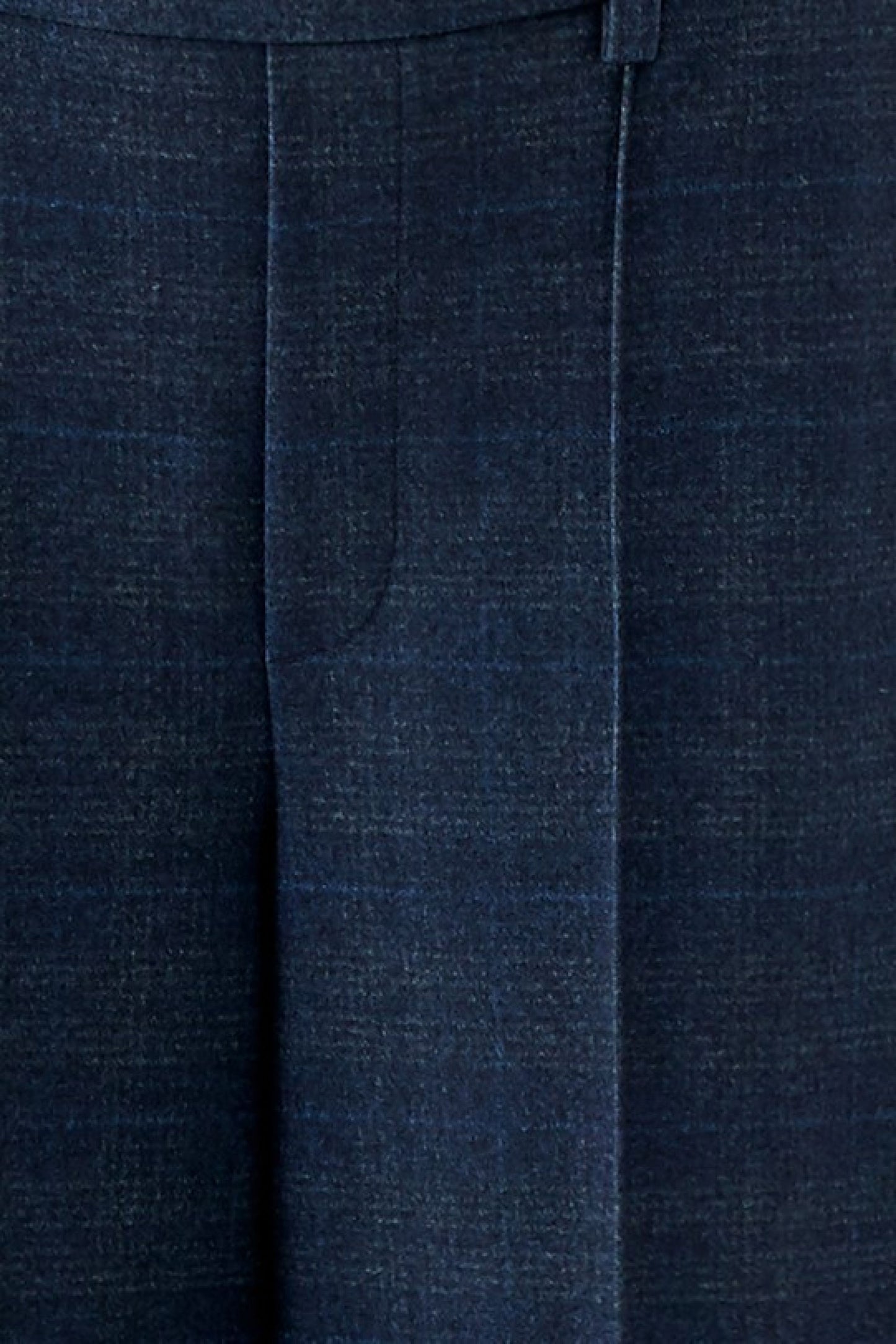 Oui Trousers Blue Grey 99141