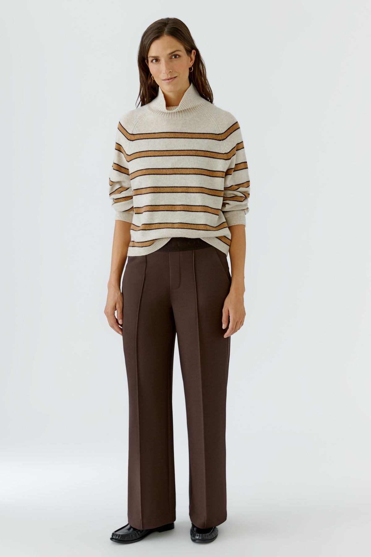 Oui Pullover Camel Camel 99825
