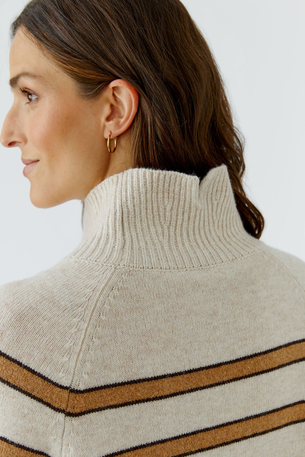 Oui Pullover Camel Camel 99825