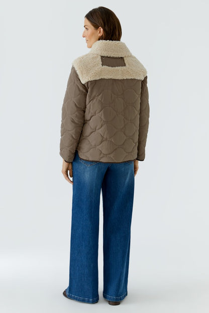 Oui Outdoor Jacket Light Brown 99075