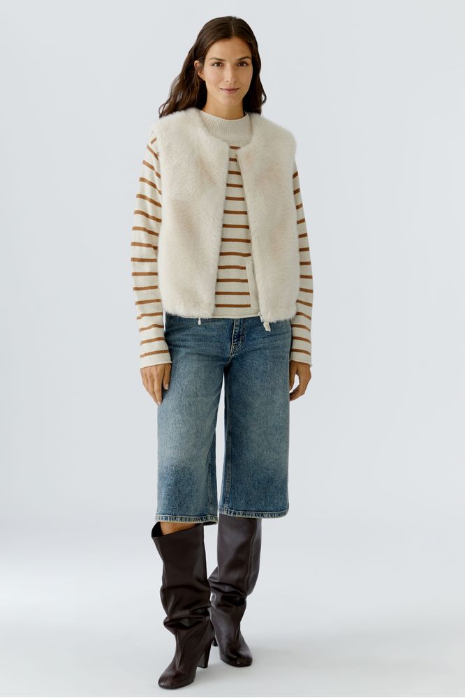 Oui Whitecap Grey Vest