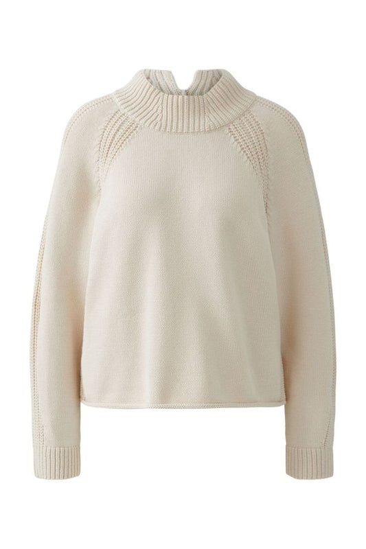 Oui Pullover Whitecap Grey 94399