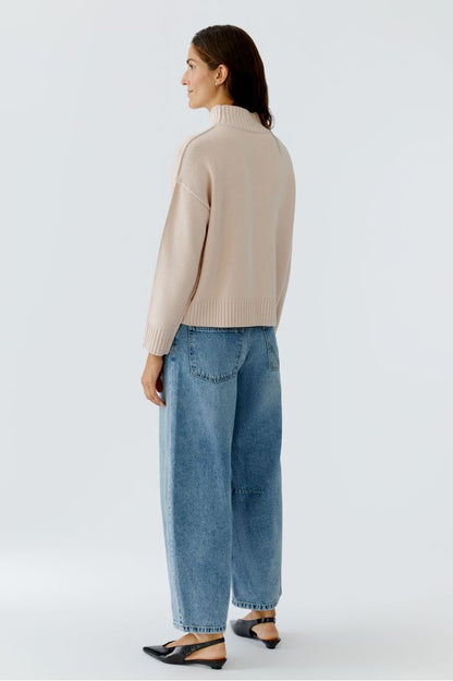 Oui Pullover Sepia Rose 86084