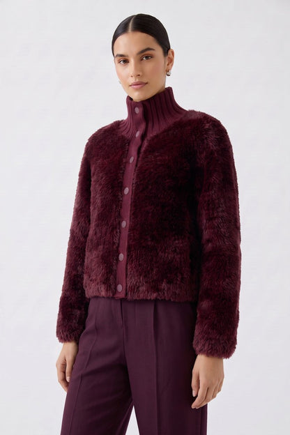 Oui Jacket Bramble Berry 99773
