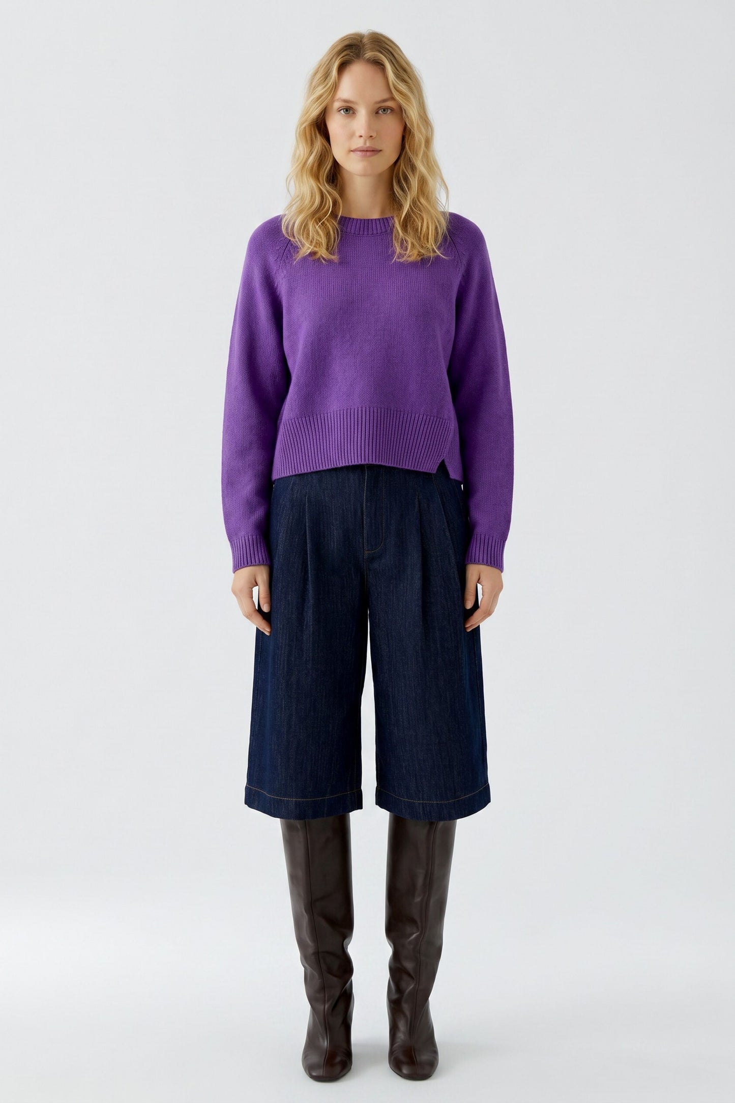 Oui Pullover Amaranth Purple 98963