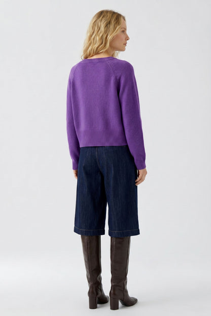 Oui Pullover Amaranth Purple 98963