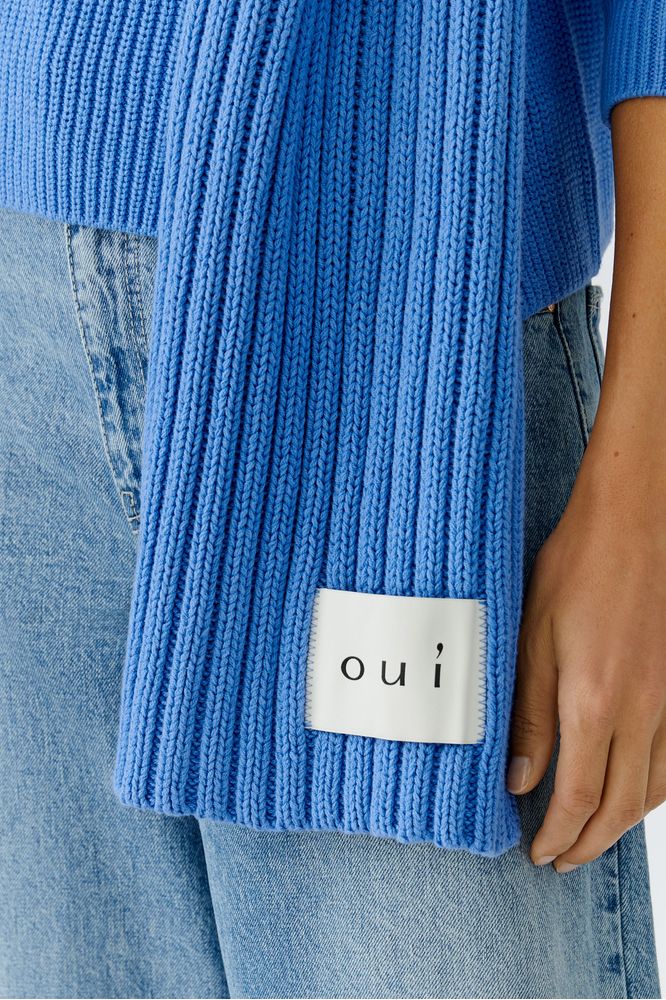 Oui Blue Scarf