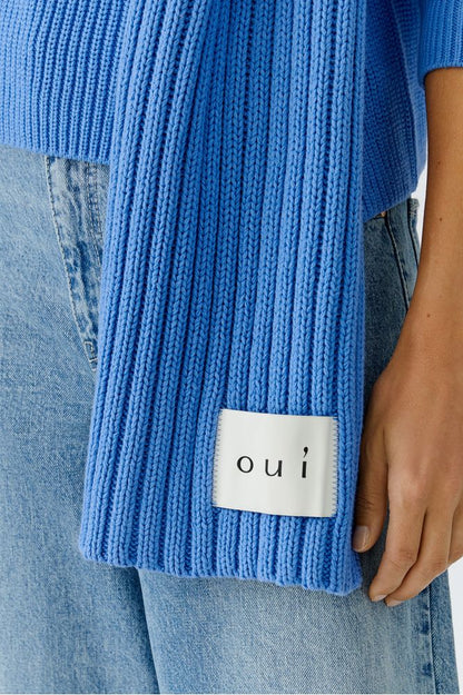 Oui Blue Scarf