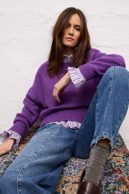 Oui Jeans Blue 100280