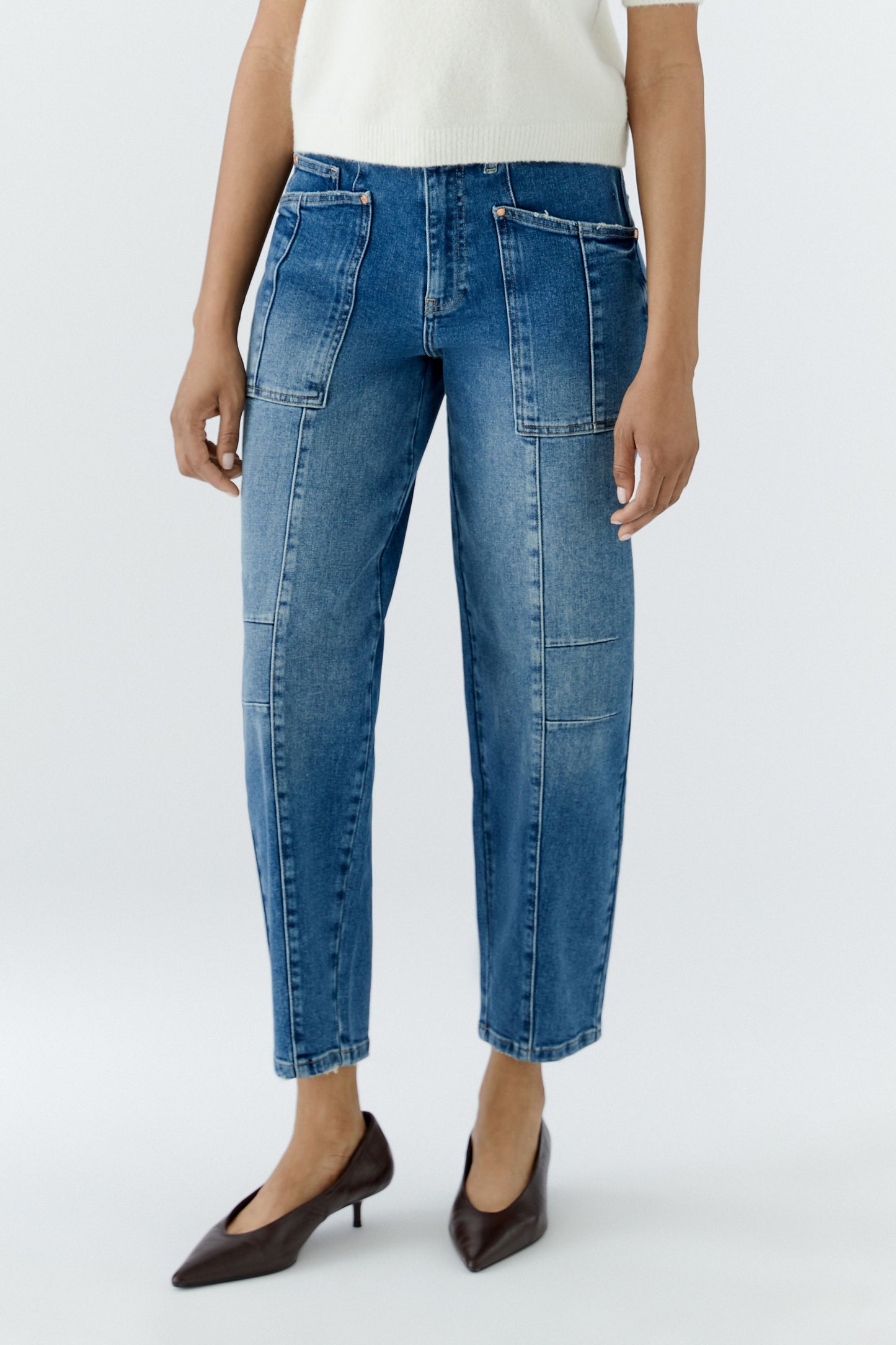 Oui Jeans Blue 100280