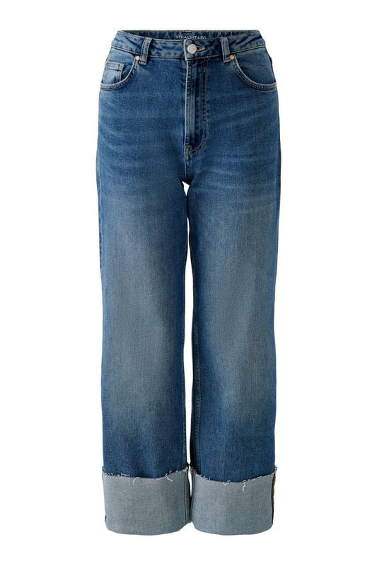 Oui  Dark Blue Denim Jeans
