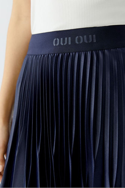 Oui Skirt Dark Blue 95398