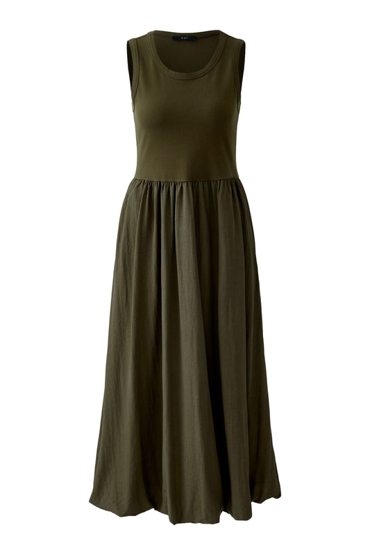 Oui Dress Khaki  94848