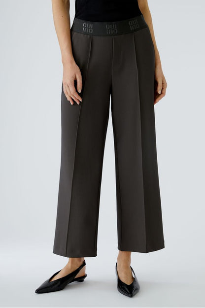 Oui Trousers Espresso 86917