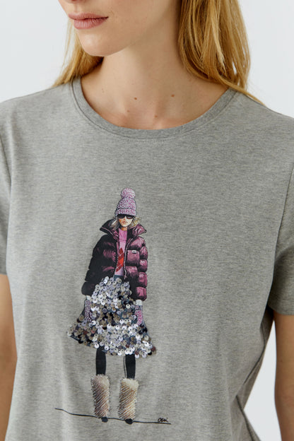 Oui Top River Stone 100858
