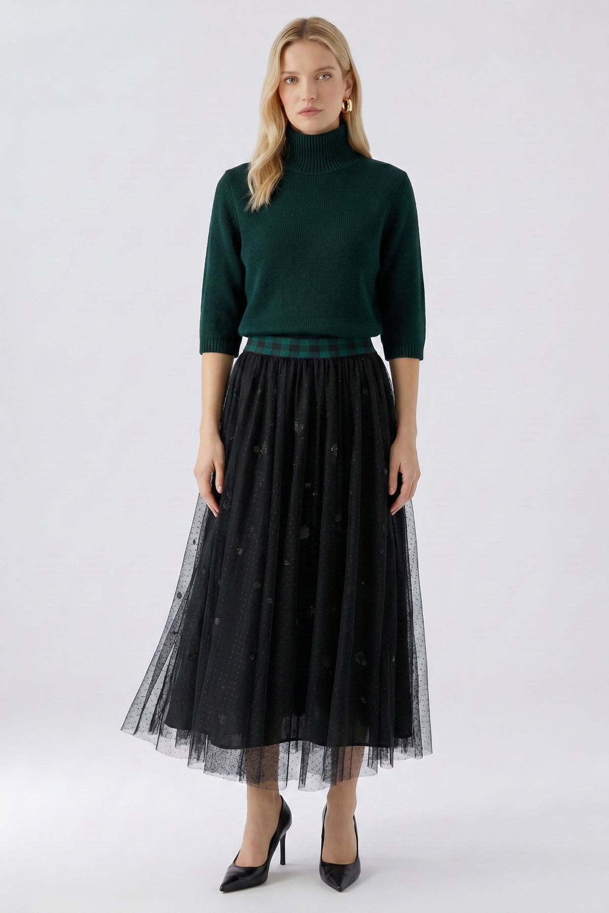 Oui Skirt Black 99957