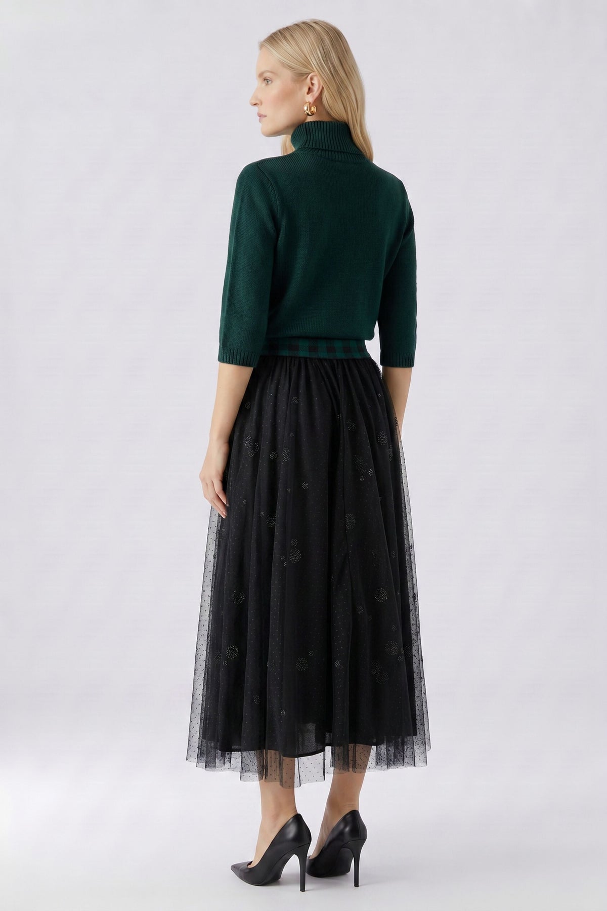 Oui Skirt Black 99957