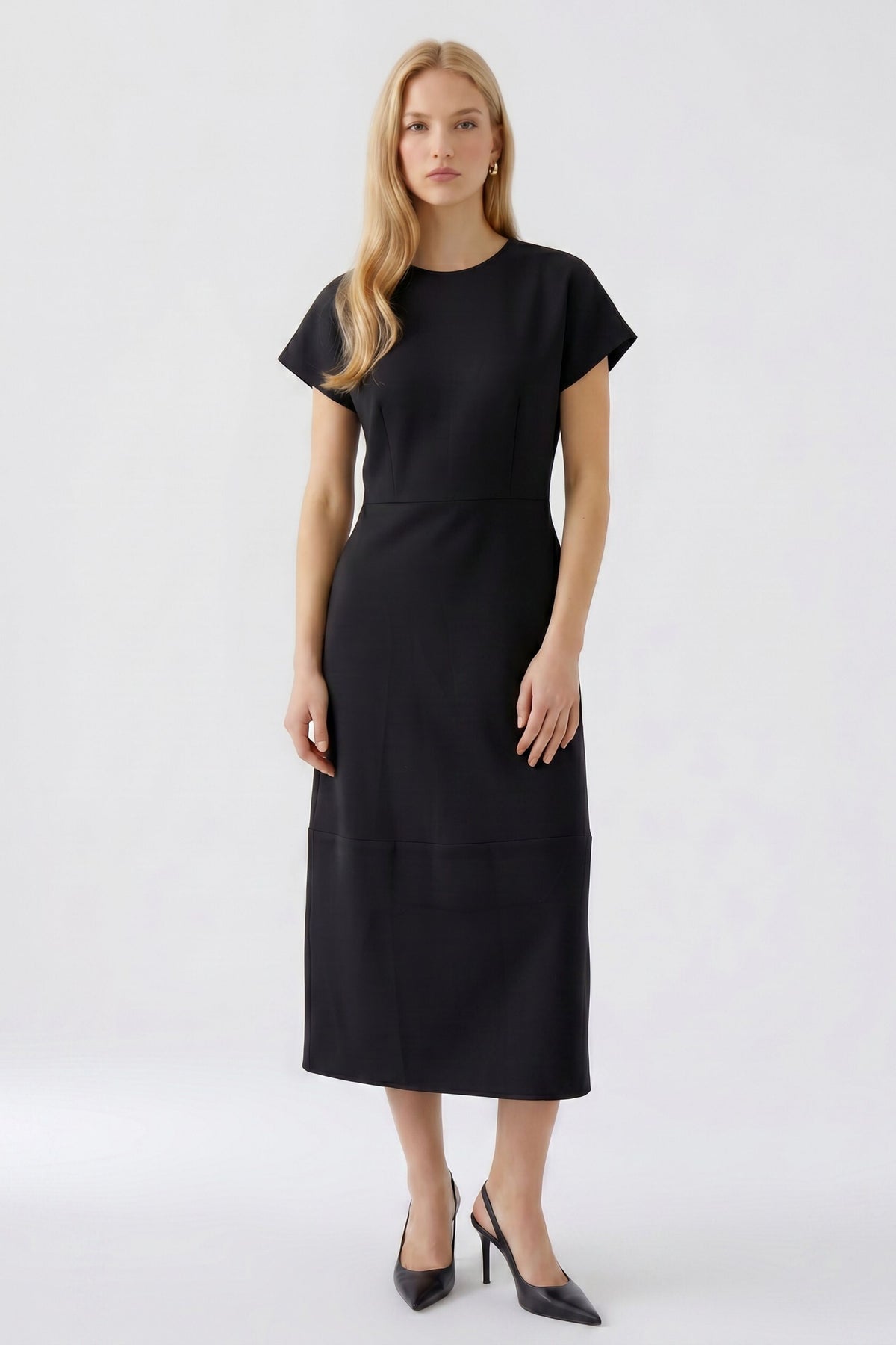 Oui Dress Black 100038