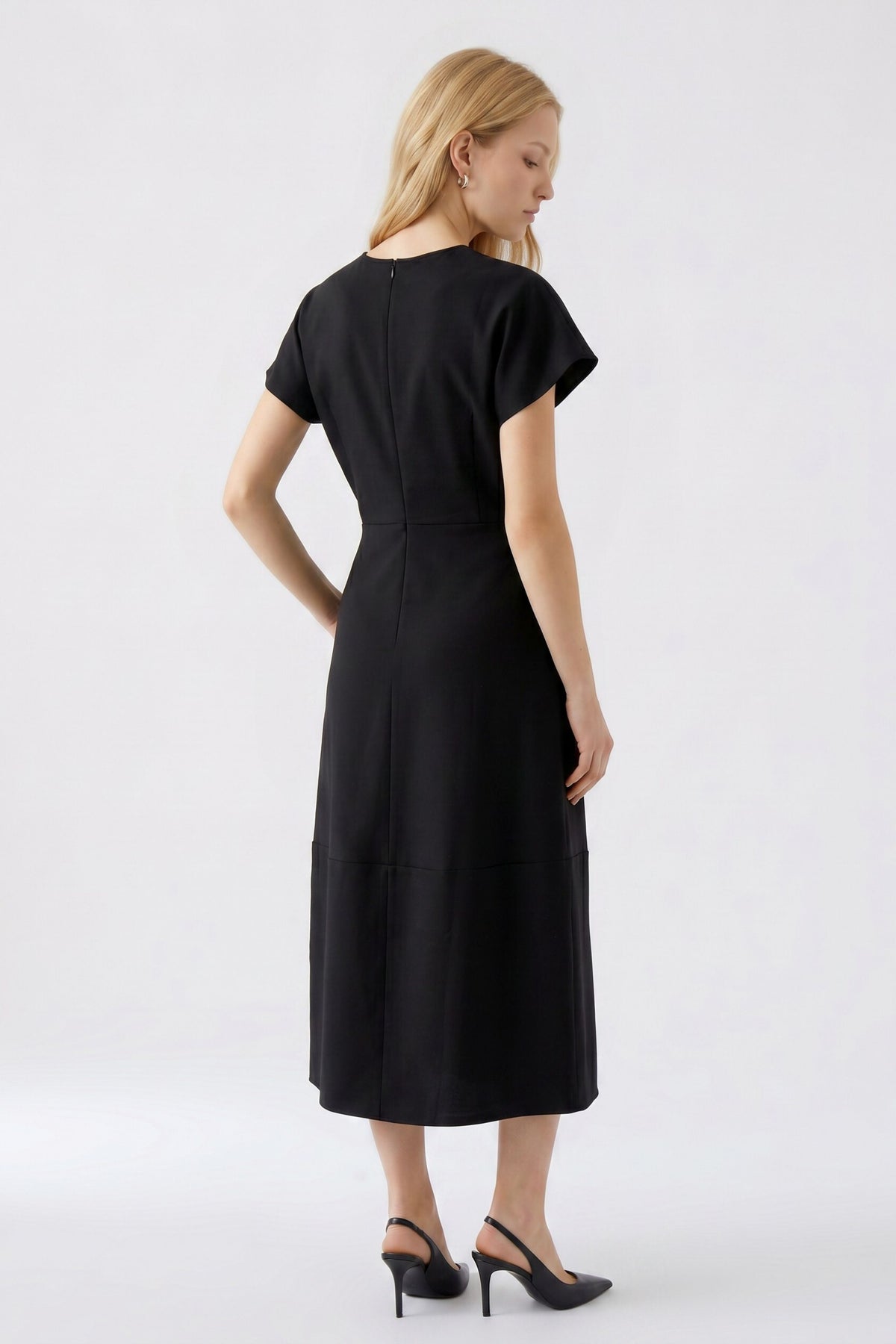 Oui Dress Black 100038