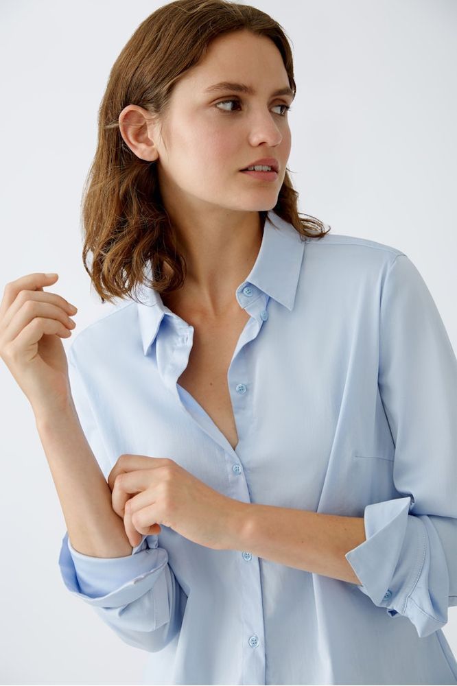 Oui Anuya Blouse Light Blue