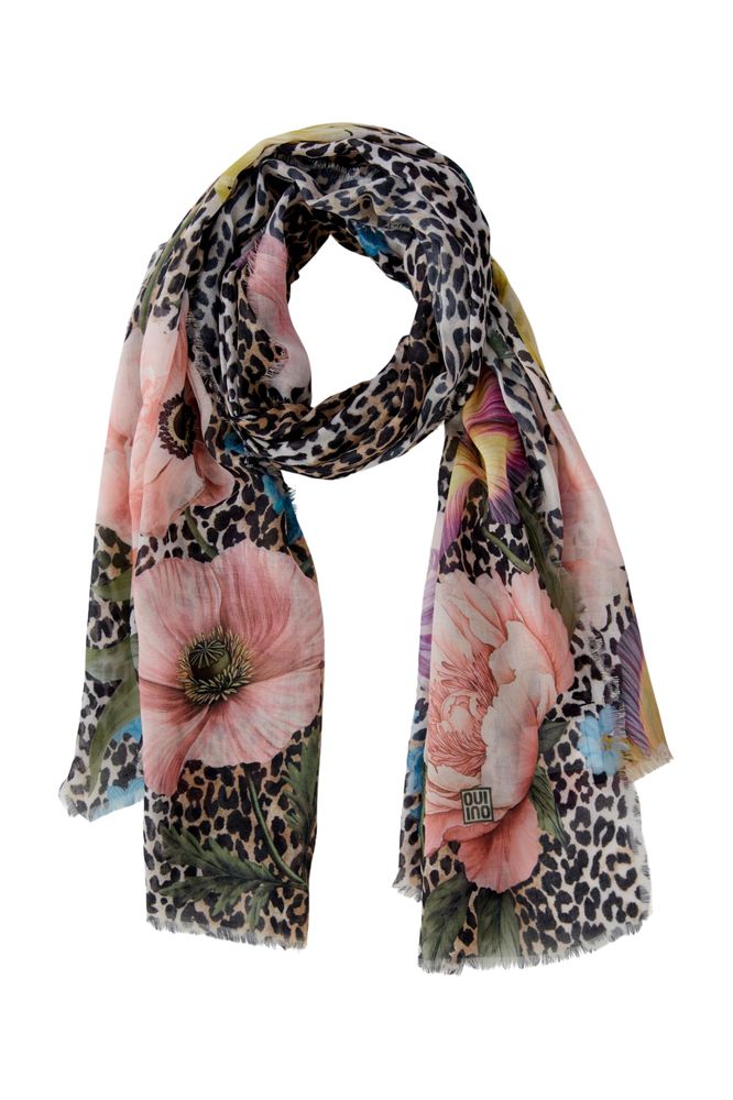 Oui Gold Leo Scarf 96779