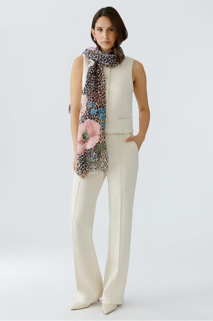 Oui Gold Leo Scarf 96779