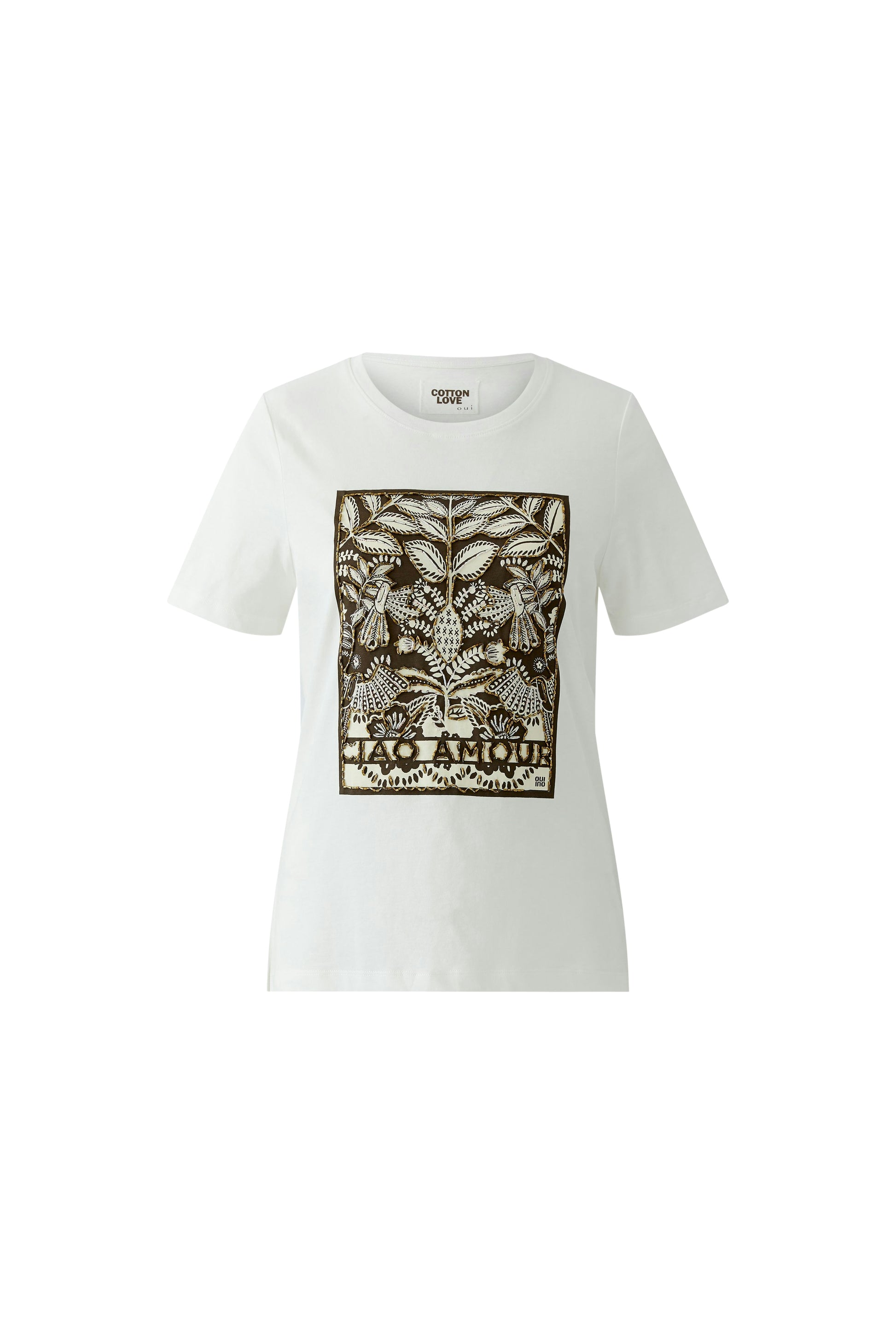 Oui Cloud Dancer T-Shirt 97514