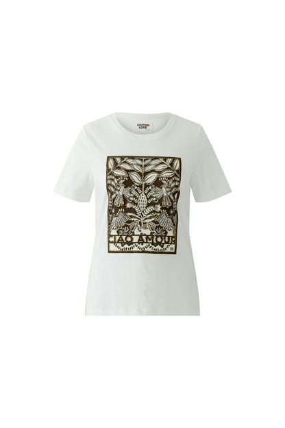 Oui Cloud Dancer T-Shirt 97514