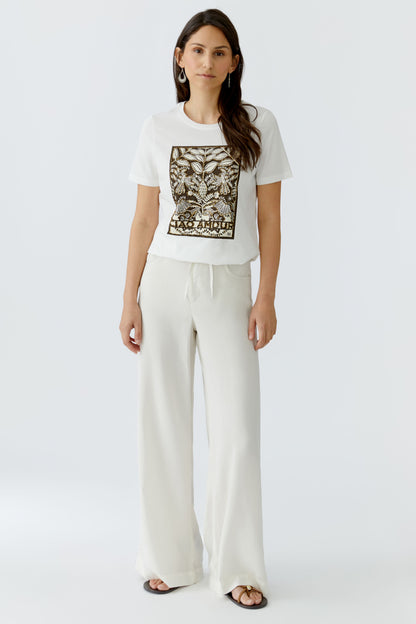 Oui Cloud Dancer T-Shirt 97514