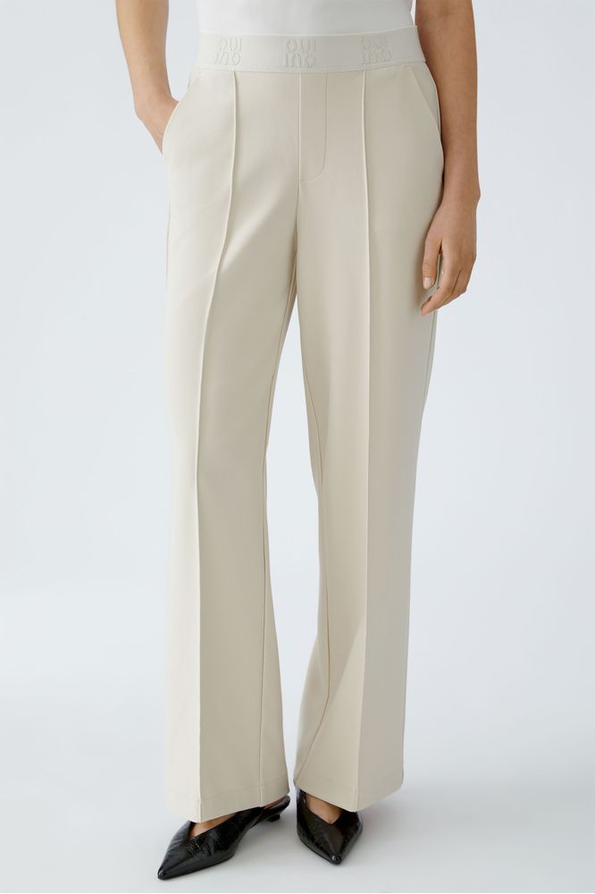 Oui Trousers Off White