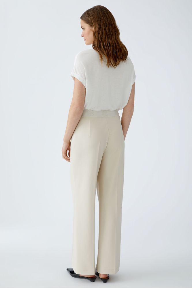 Oui Trousers Off White
