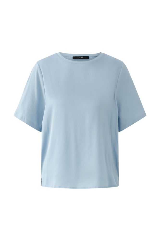 Oui Blue Blouse T-Shirt 96787