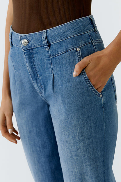 Oui Blue O-Shape Jeans 97294