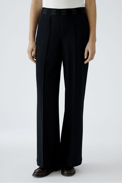 Oui Trousers Black